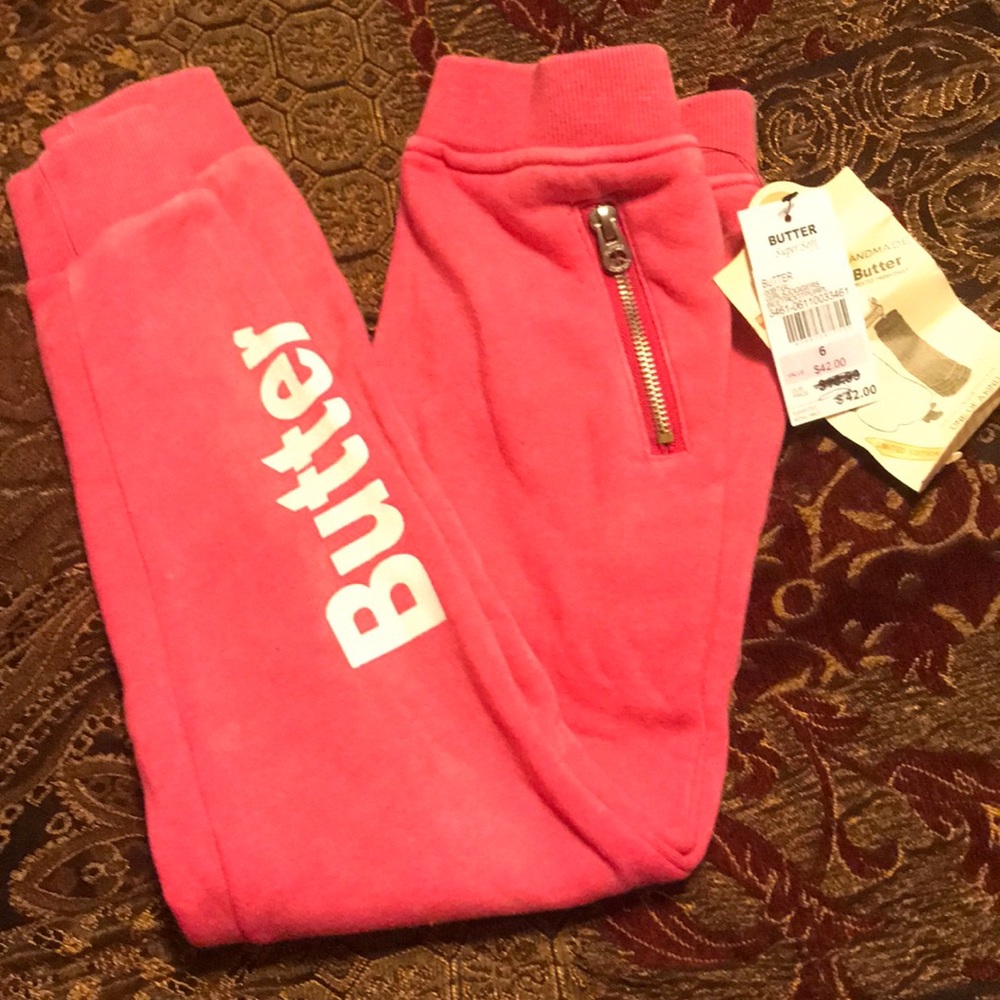 Butter super soft girls sweatpants.